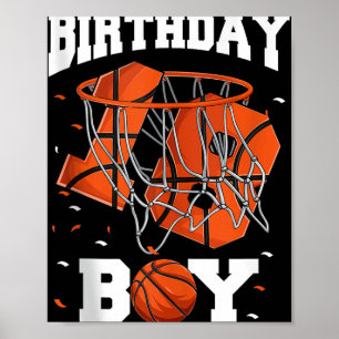 18th Birthday Basketball Shirt Men, Boys 18 Year O Poster