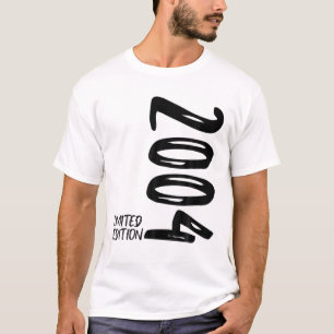 18Th Birthday Boy Girl 2004 Limited Edition Gift T-Shirt