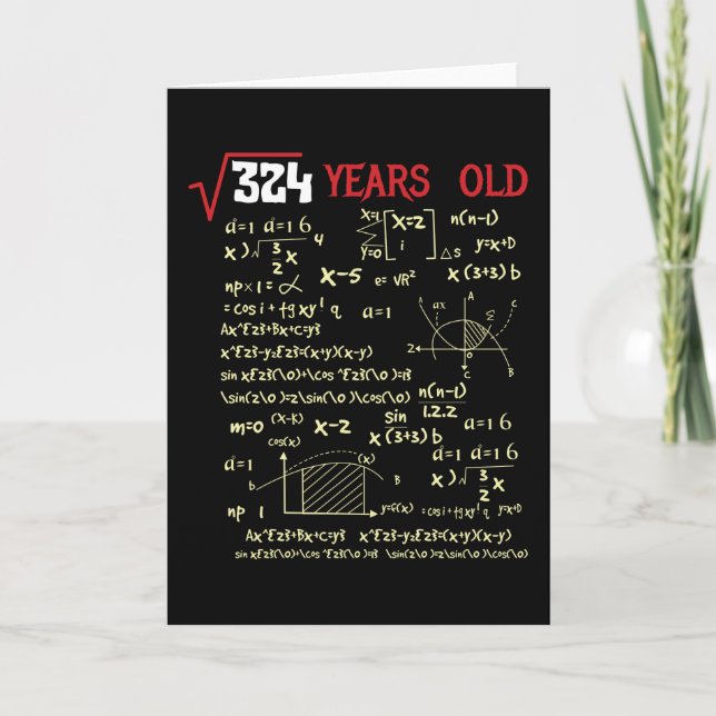 18th Birthday Card (Front)