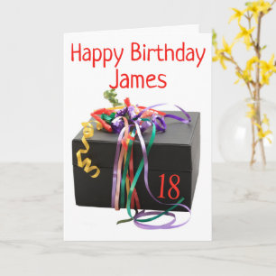 18th Birthday Customizable Card