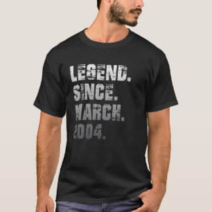18Th Birthday Gifts 18 Years Old Legend Since Marc T-Shirt