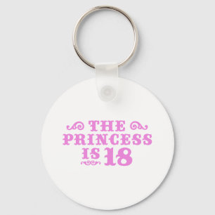 18th Birthday Keychain