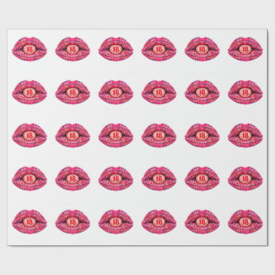 18th birthday part Scottish tartan scotland gift Wrapping Paper