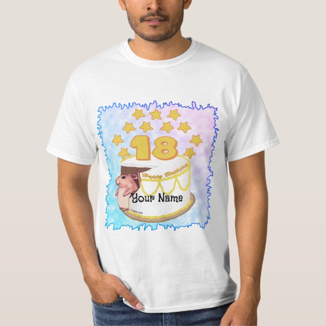 18th Birthday Party t-shirts (Front)