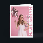 18th birthday Photo college Birthday Card<br><div class="desc">18th Birthday Photo Frame Card Celebrate a major milestone with this 18th Birthday photo frame card, featuring a square cutout to showcase your favourite photo. The bold “18th Birthday” overlay makes it perfect for marking this special coming-of-age celebration. Add your own photo and personalised message to create a memorable keepsake...</div>