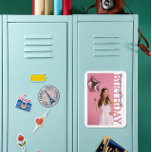 18th Birthday Photo college Party  Magnet<br><div class="desc">18th Birthday Photo Keepsake Magnet Celebrate an 18th birthday with this personalised photo keepsake magnet, featuring a modern rectangular photo frame with “BIRTHDAY” cut out along the side. Upload your favourite photo and customise the text [Name]’s 18th to create a meaningful and memorable keepsake for family members. Perfect for parents,...</div>