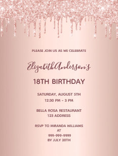 Eighteen Invitations Zazzle Ca