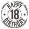 18TH BIRTHDAY STAMP EFFECT