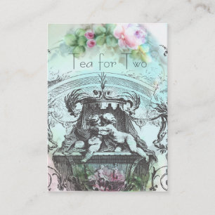 18th Century Cherub Rococo Business Card