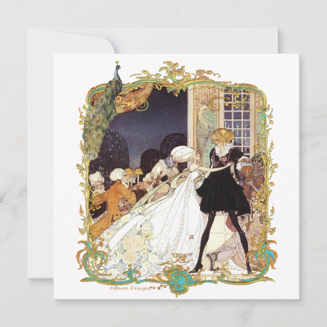 18th Century Costume Ball Invitation (Front)