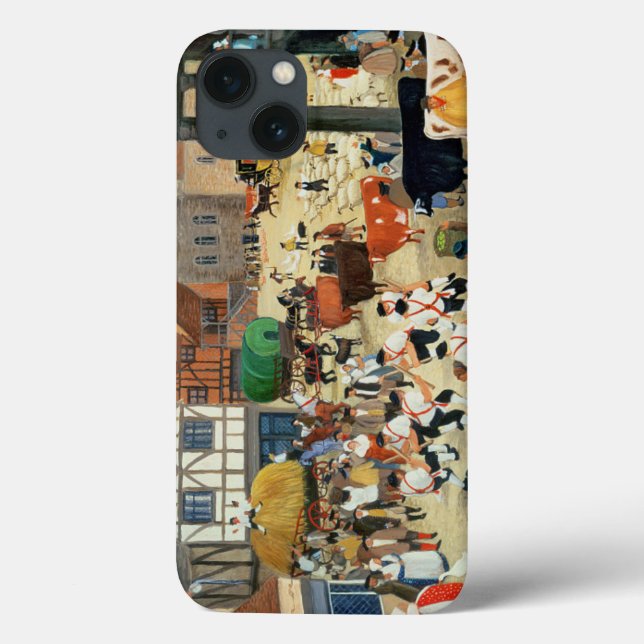 18th century Mayfair cattle market Case-Mate iPhone Case (Back)