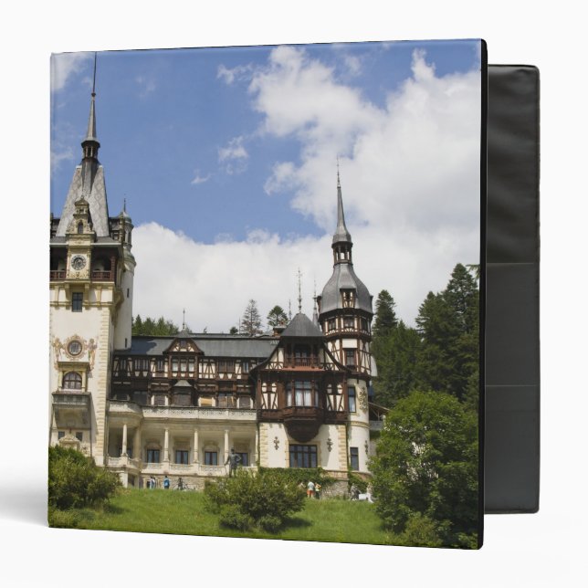 18th Century Peles Castle, Sinaia, Romania, Binder (Front/Inside)