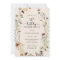 18th Floral Birthday Invitation