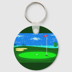 18th Hole Keychain