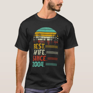 18Th Wedding Anniversary Funny Best Wife Since 200 T-Shirt