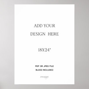 18x24" Poster Print