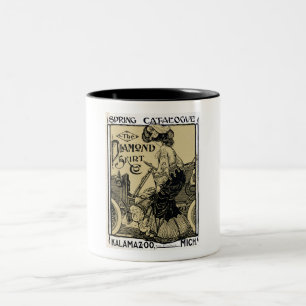 1900 FASHION CATALOG AD Two-Tone COFFEE MUG