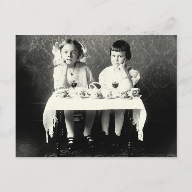 1900 Girlfriends Tea Party Postcard (Front)