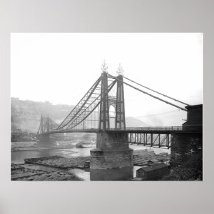 1900 Pointe Bridge Pittsburgh Pa. Print
