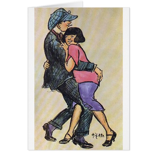 ~ 1900's tôt de danseurs (Devant)