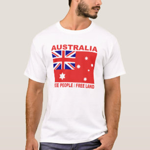 1901 Australian land flag free people 3:2 T-Shirt
