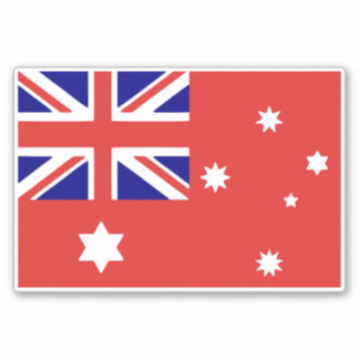 1901 Australian peoples land flag 3:2 ratio