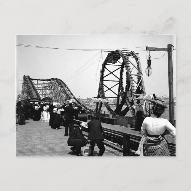 1901 Carte postale Dessous de verre à rouleaux de  (Devant)