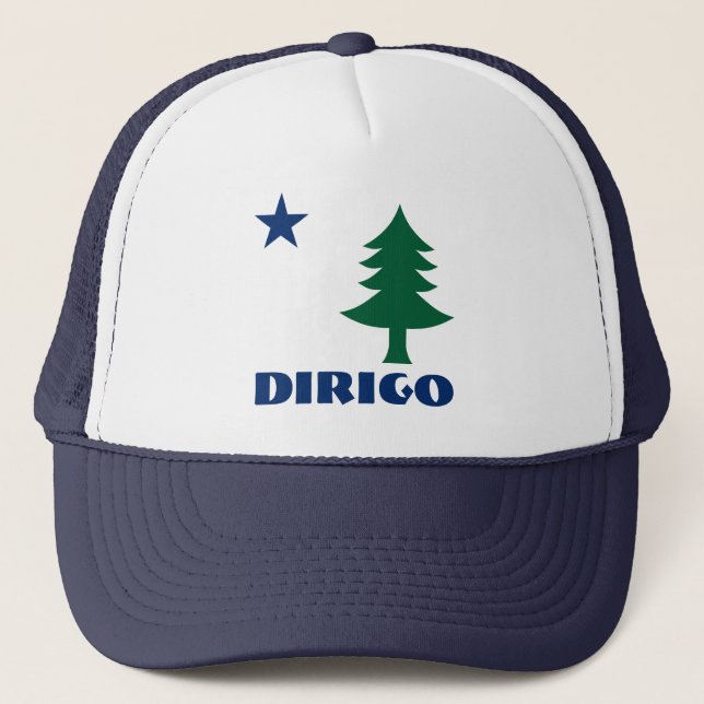 1901 casquette de drapeau du Maine - édition de (Devant)