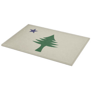 1901 Maine Flag Cutting Board