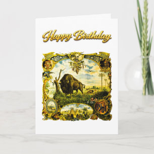 1901 Pan American Expo Buffalo NY Happy Birthday  Card