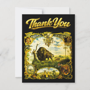 1901 Pan American Expo Buffalo NY Indian Thank You Card