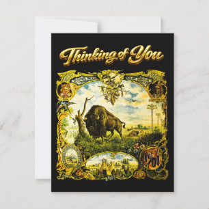 1901 Pan American Expo Buffalo NY Thinking of You Card