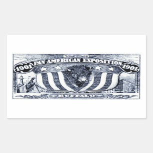 1901 Pan-American Exposition Sticker