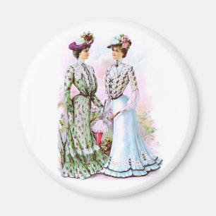 1901 Vintage Dresses Magnet