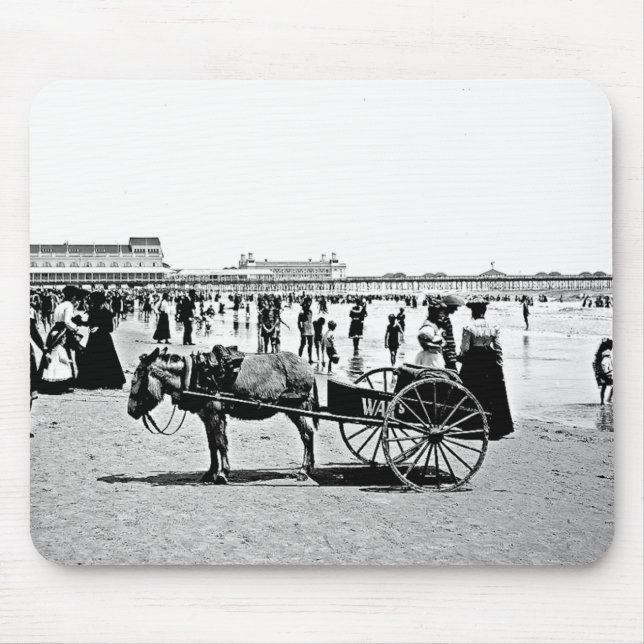 1902  Atlantic City Beach Mousepad (Front)