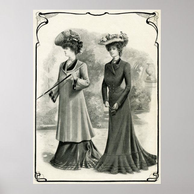 1902 WOMEN of ELEGANCE Poster (Front)