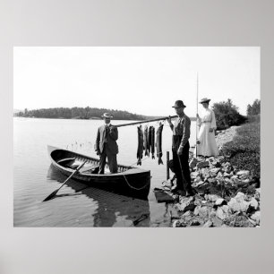 1903 Adirondack Mts. Poster