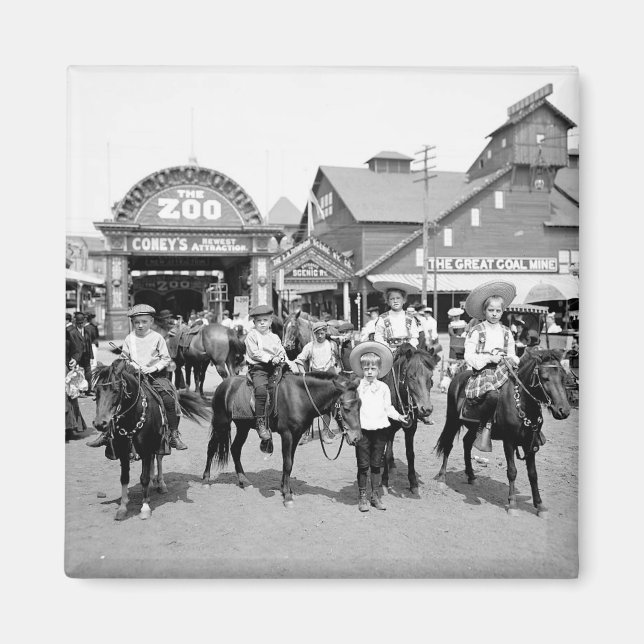 1904 Coney Island NY Magnet (Front)