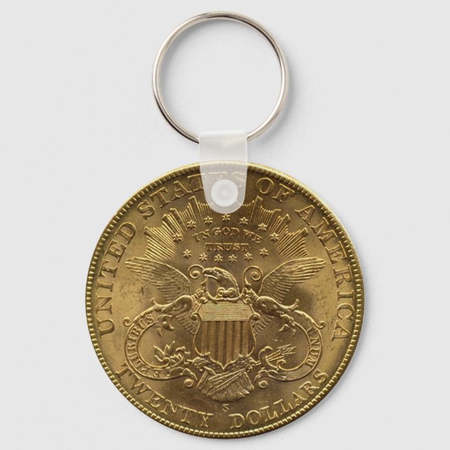 1904 Twenty Dollar Coin, back (tails) or $20 Keychain (Front)