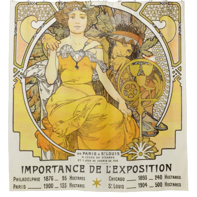 1904 World's Fair By Alphonse Mucha (Front)
