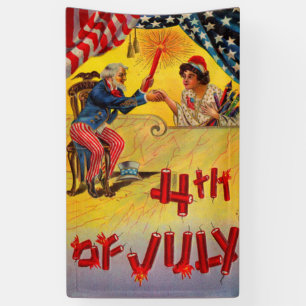 1905 4th of July Banner