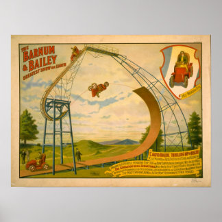 1905 Barnum And Bailey Circus Poster