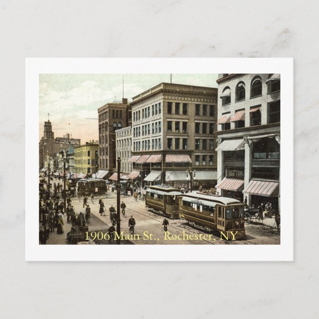 1906 Main St., Rochester, NY Postcard (Front)