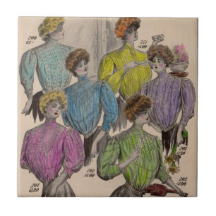 1908 Gimbels ladies blouses waists no. 1 Tile