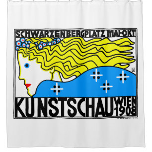 1908 Vienna Art Nouveau Art Show Fair Maiden