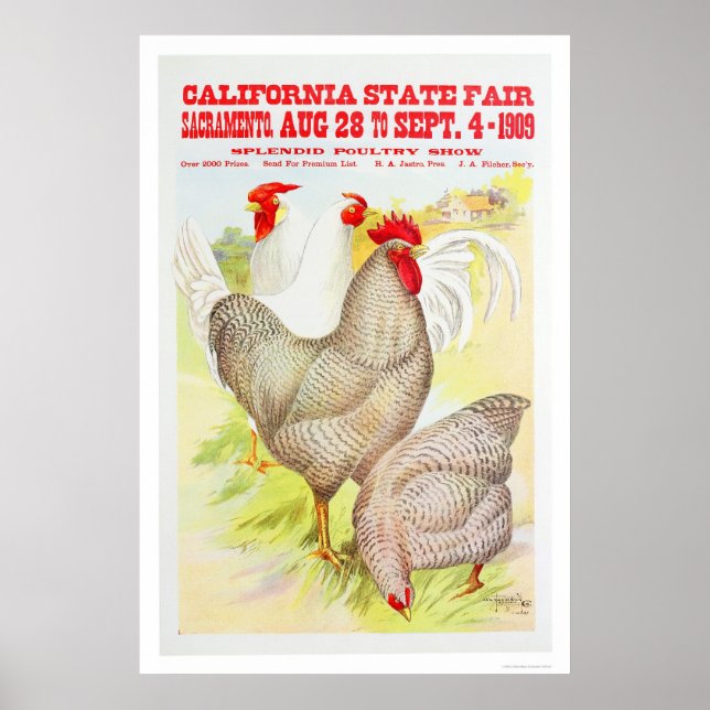 1909 California State Fair Poster (Front)