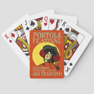 1909 San Francisco Portola Festival Playing Cards