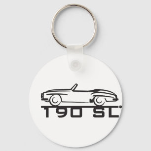 190SL_BLK KEYCHAIN