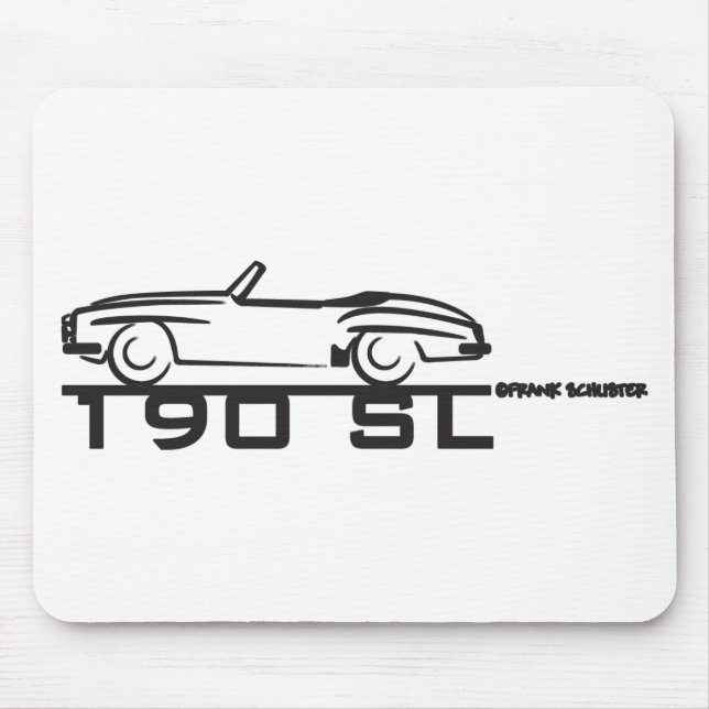 190SL_BLK MOUSE PAD (Front)