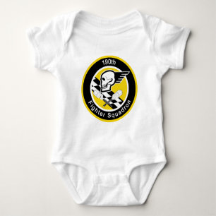 190th Fighter Squadron Baby Bodysuit